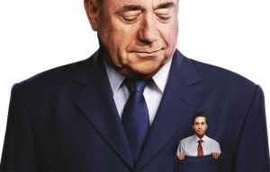 Ed Miliband en el bolsillo de Alex Salmond. Cartel de campaña del Partido Conservador. (Fuente: https://www.conservatives.com/)